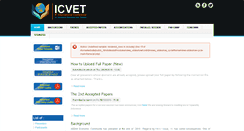 Desktop Screenshot of icvet.uny.ac.id